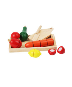 Wooden Cut Vegetables