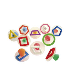 Giant Stamps Geo Outline-Set of 10