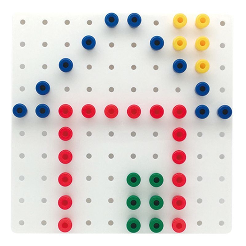 Boards With Nails Mosaic • 5 boards 16 x 16 cm, 1000 nails - Image 11