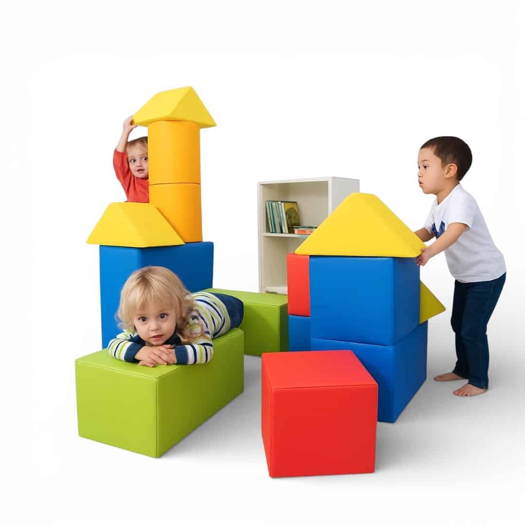Soft Blocks Set Classic 120 x 60 x 60 cm - 14 Elements - Image 3